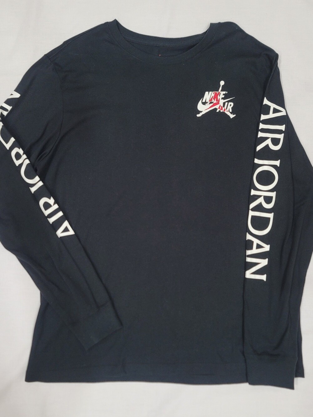 Jordan Black Long Sleeve Tee XL